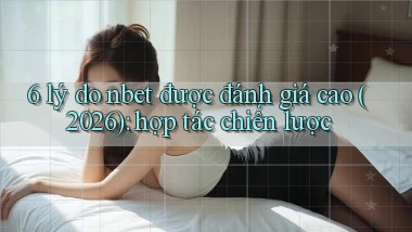 6 lý do nbet được đánh giá cao (2026) hợp tác chiến lược