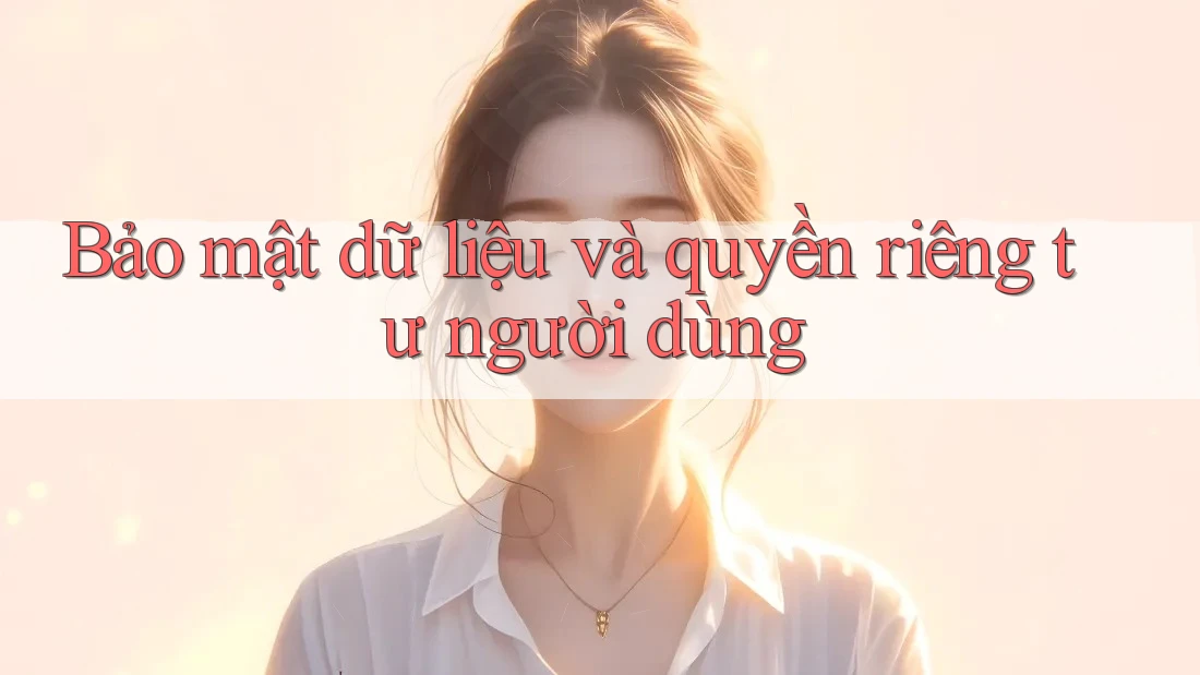 Bảo mật dữ liệu và quyền riêng tư người dùng