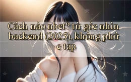 Cách nào nbet từ góc nhìn backend (2025), không phức tạp