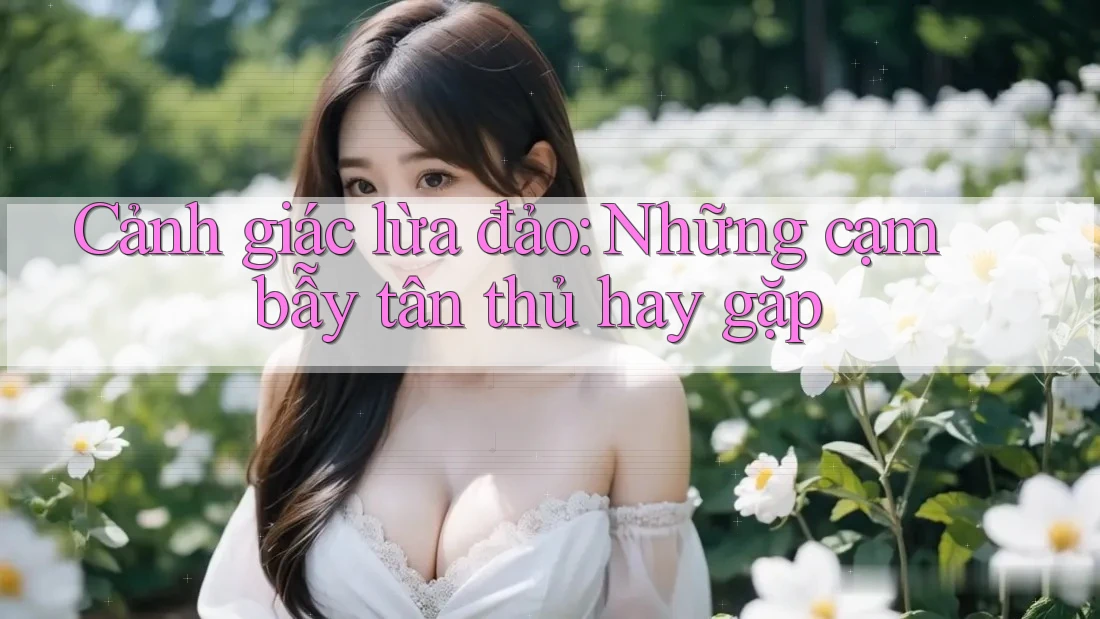 Cảnh giác lừa đảo: Những cạm bẫy tân thủ hay gặp