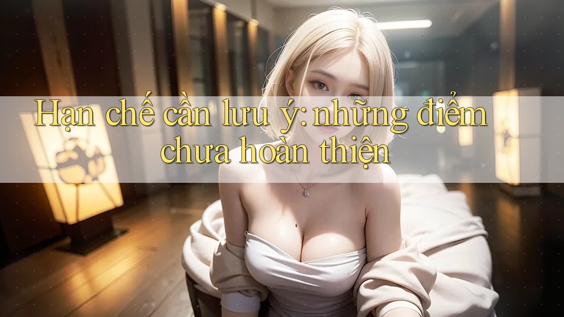 Hạn chế cần lưu ý: Những điểm chưa hoàn thiện