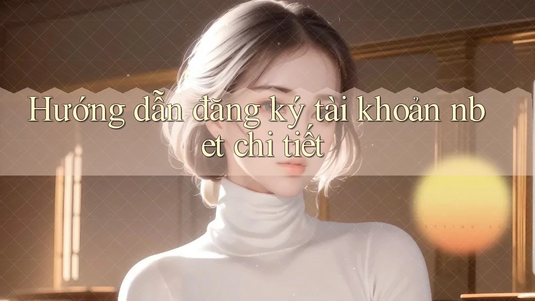 Hướng dẫn đăng ký tài khoản nbet chi tiết