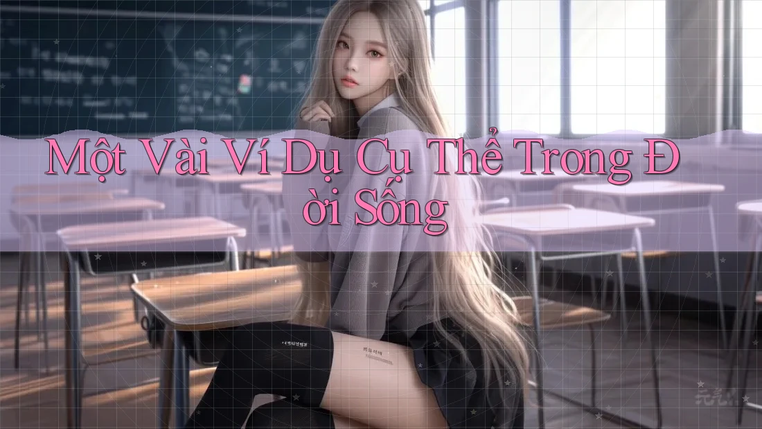 Một Vài Ví Dụ Cụ Thể Trong Đời Sống