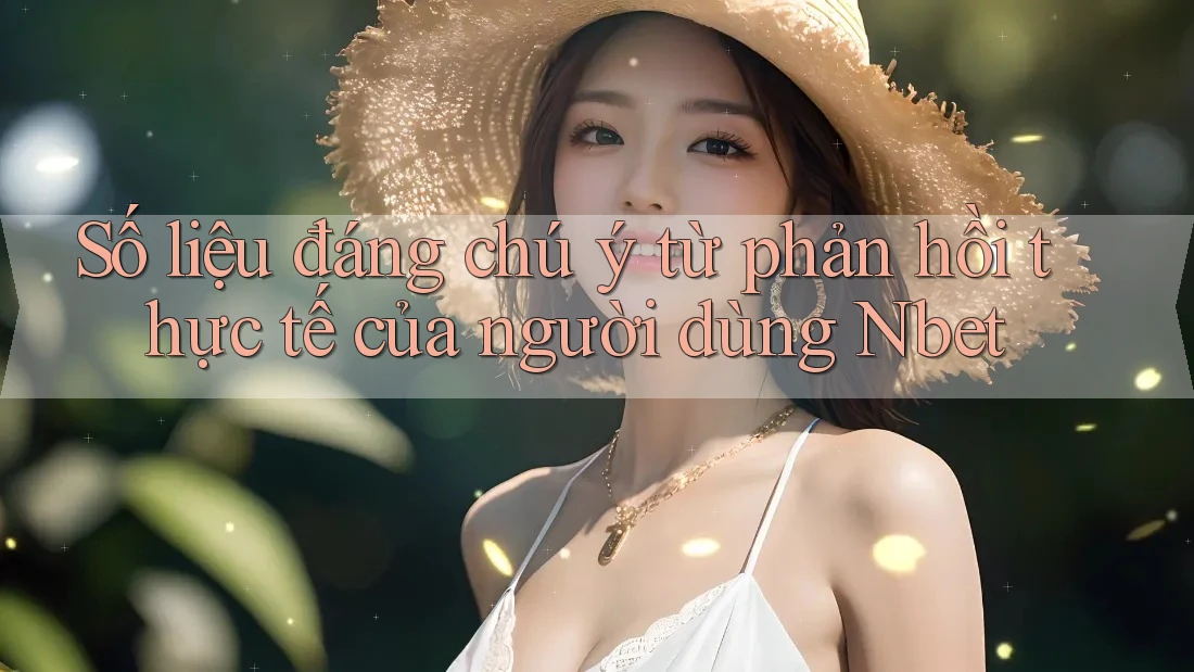 Số liệu đáng chú ý từ phản hồi thực tế của người dùng Nbet