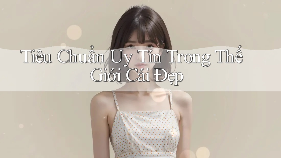 Tiêu Chuẩn Uy Tín Trong Thế Giới Cái Đẹp