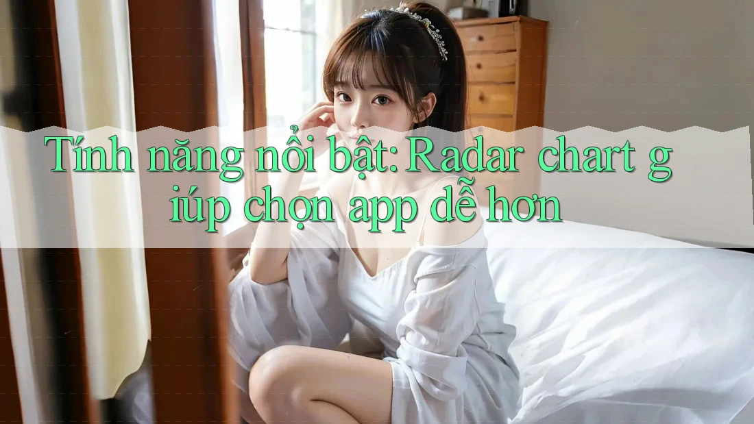 Tính năng nổi bật: Radar chart giúp chọn app dễ hơn