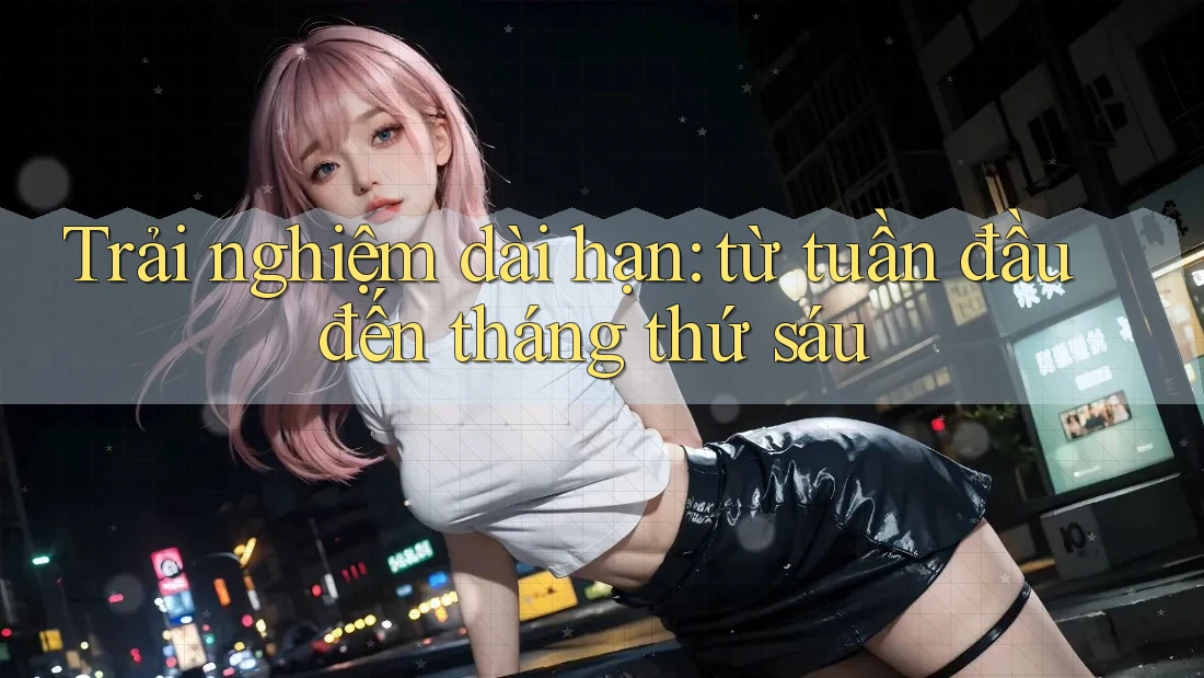 Trải nghiệm dài hạn: từ tuần đầu đến tháng thứ sáu